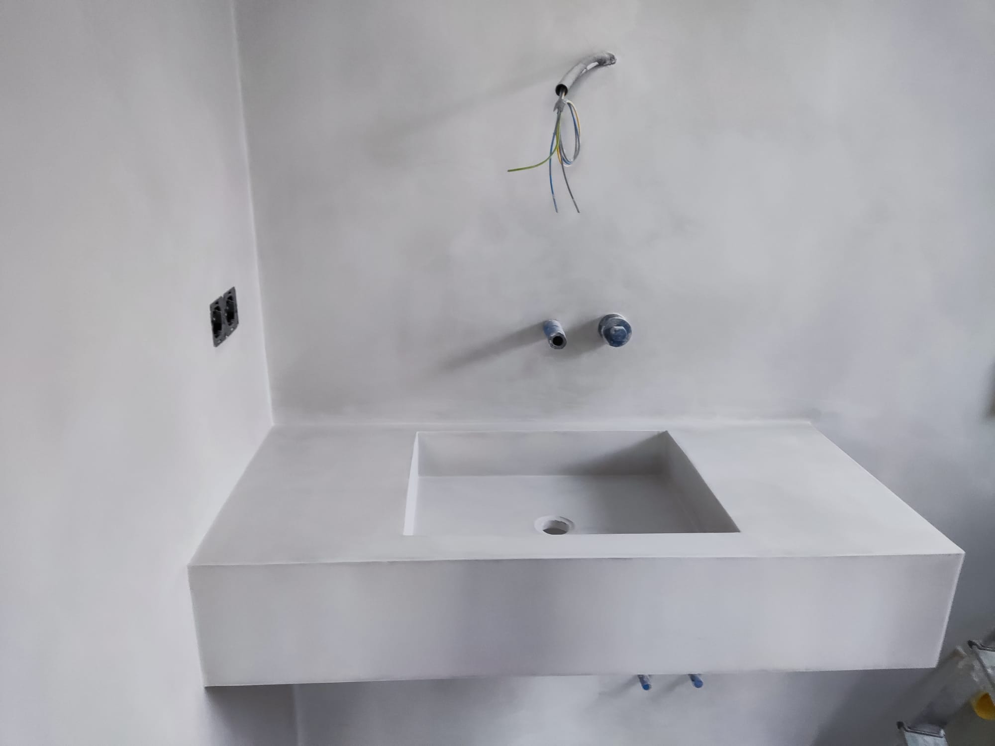 lavabo microcemento